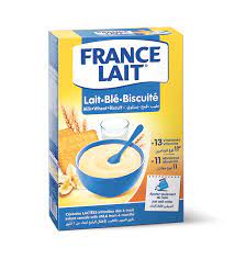 France Lait 250grm Lait-Blé-Bascuité