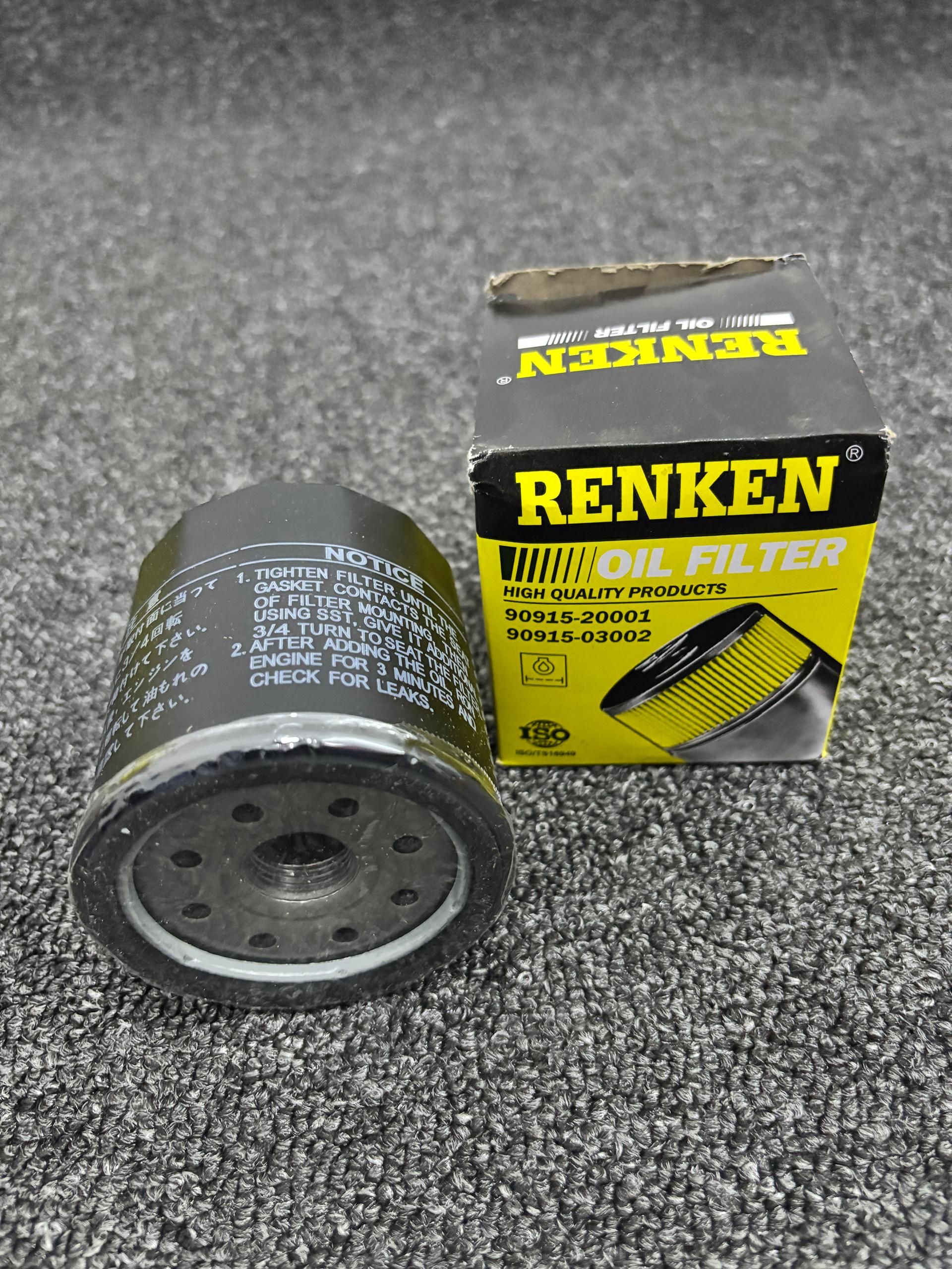 Filtre à huile   Type Renken 