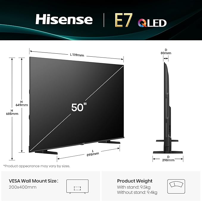 TV HISENSE 50 PUCES