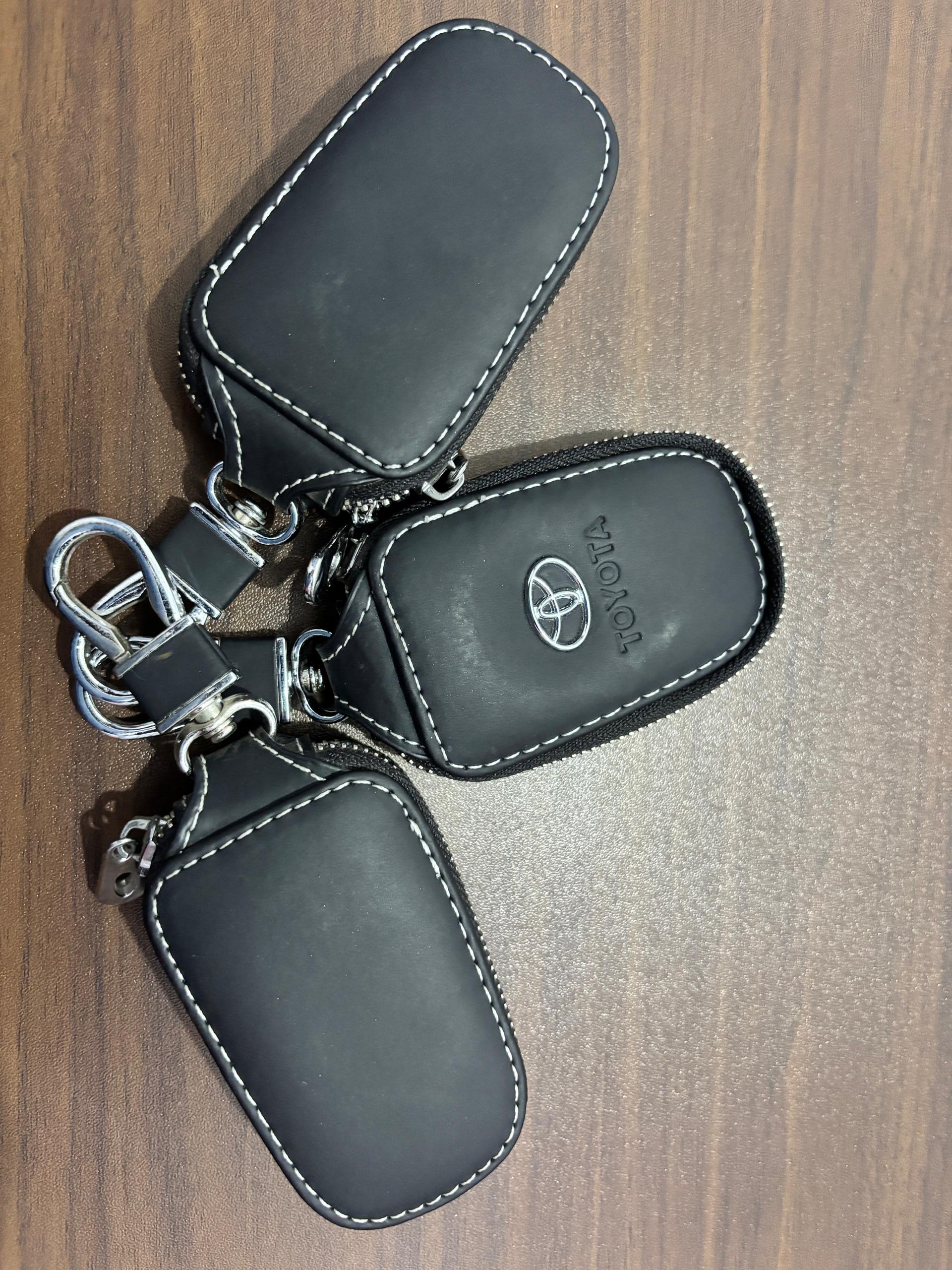 Image Etui en cuir Pour Clé de Voiture TOYOTA 