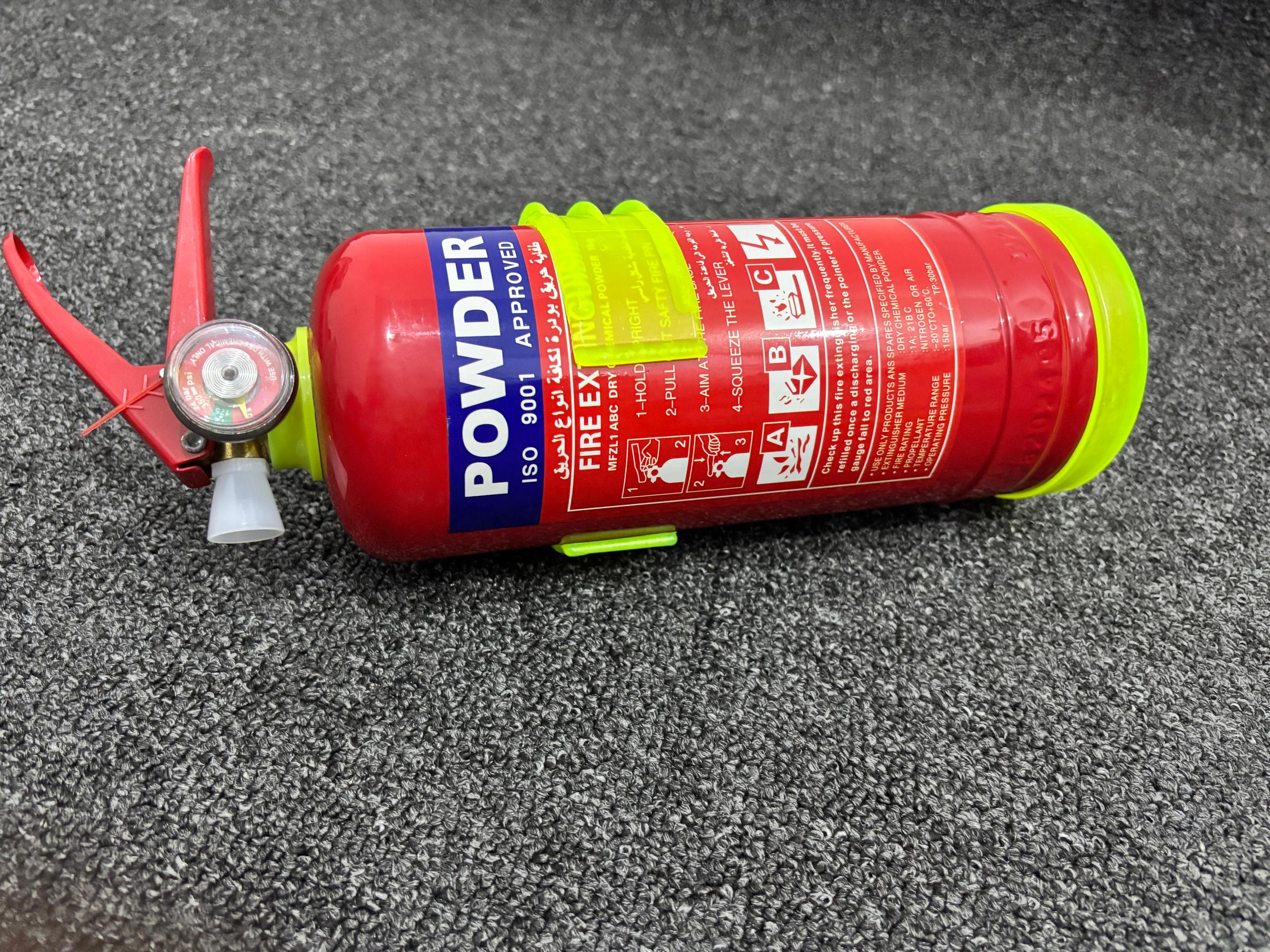 Extincteur à poudre chimique sèche ABC 